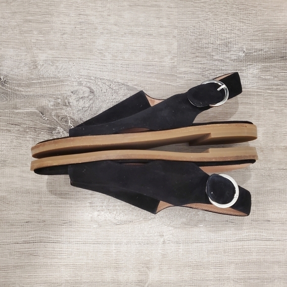 NEW Caslon Marrlows Black Slingback Sandal - Picture 3 of 5